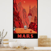 Mars: grote versie poster (Keuken)