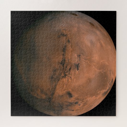 Mars (het Rode Planet) Legpuzzel (Horizontaal)