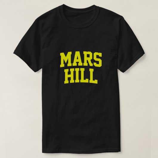 Mars Hill Arch Athletic College University Alumni T-shirt (Design voorkant)