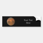 Mars (Hubble Telescope) Bumpersticker (Voorkant)