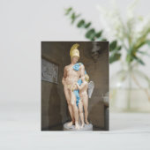 MARS IN BEDWANG GEHOUDEN DOOR CUPID 1825 John Gibs Briefkaart (Staand voorkant)