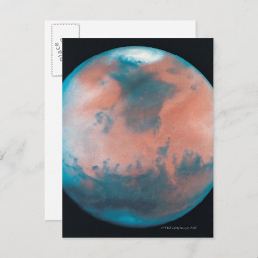Mars in opstand briefkaart (Voorkant / Achterkant)