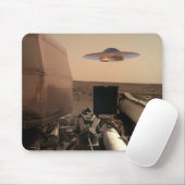 Mars in Sight Alien UFO Saucer Encounter Muismat (Met muis)