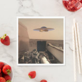 Mars in Sight Alien UFO Saucer Encounter Servet (Insitu)