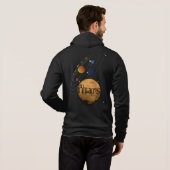 MARS in zonnenetinstallatie Hoodie (Achterkant volledig)
