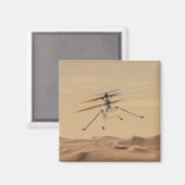 Mars Ingenuity Helikoptervlucht Magneet (Voorkant / Achterkant)