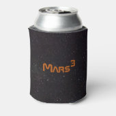 Mars ingesneden door MarCO CubeSats Blikjeskoeler (Blikje Achterkant)