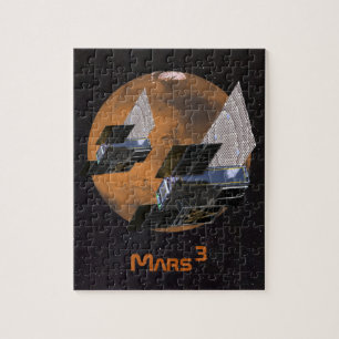 Mars ingesneden door MarCO CubeSats Legpuzzel