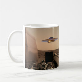 Mars InSight Alien UFO Schotel Ontmoeting Koffiemok