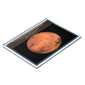 Mars is springlevend notitieboek (Linkerzijde)