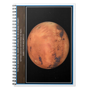 Mars is springlevend notitieboek