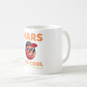 Mars is zo cool, grappig Gezegde op de sterrenkund Koffiemok (Voorkant rechts)