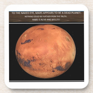 Mars Leeft Bier Onderzetter