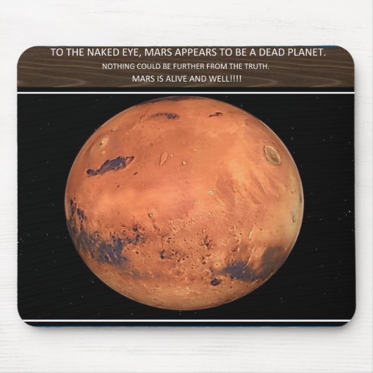 Mars leeft nog muismat (Voorkant)