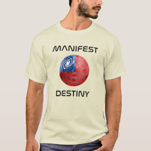 Mars lotsbestemming manifesteren t-shirt