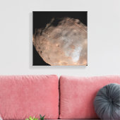 Mars maan Phobos 2 Canvas Afdruk (Insitu (Woonkamer))