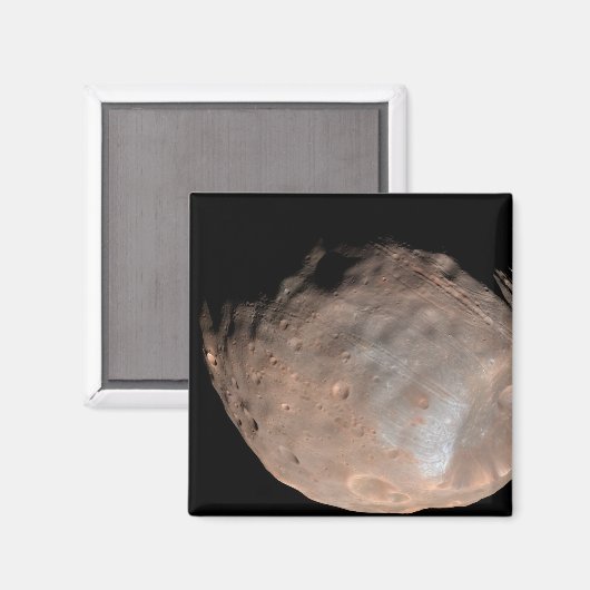 Mars maan Phobos 2 Magneet (Voorkant / Achterkant)