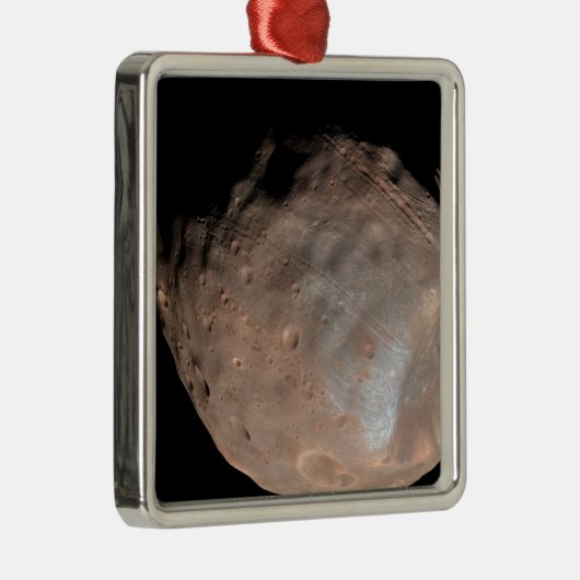 Mars maan Phobos 2 Metalen Ornament (Rechts)