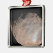 Mars maan Phobos 2 Metalen Ornament (Links)