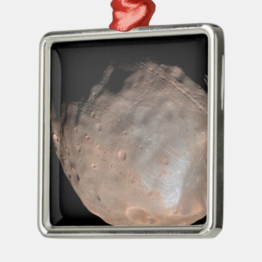 Mars maan Phobos 2 Metalen Ornament (Links)