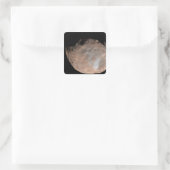 Mars maan Phobos 2 Vierkante Sticker (Tas)