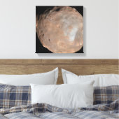 Mars maan Phobos Canvas Afdruk (Insitu (Slaapkamer))