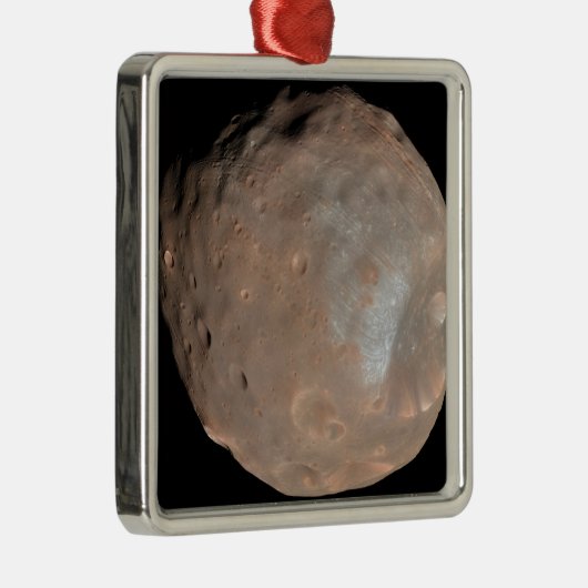 Mars maan Phobos Metalen Ornament (Rechts)
