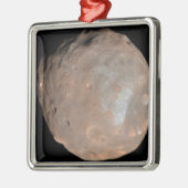 Mars maan Phobos Metalen Ornament (Links)
