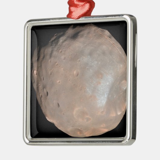 Mars maan Phobos Metalen Ornament (Links)