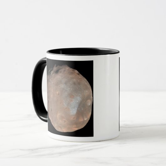 Mars maan Phobos Mok (Voorkant links)