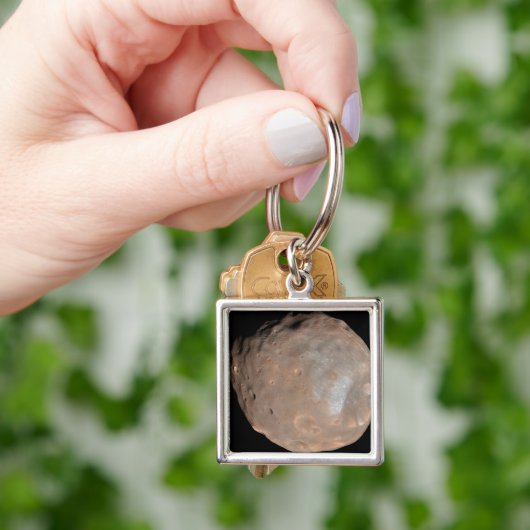 Mars maan Phobos Sleutelhanger (Hand)