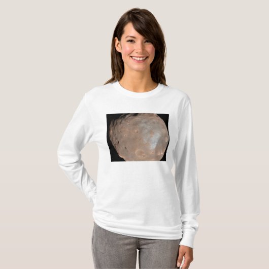 Mars maan Phobos T-shirt (Voorkant volledig)