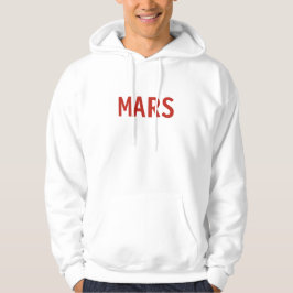 Mars-Mannen — Verwarmd overhemd Hoodie