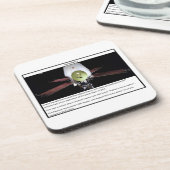 Mars Mariner 9 Bier Onderzetter (Linkerzijde)