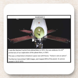 Mars Mariner 9 Bier Onderzetter