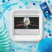 Mars Mariner 9 Papieren Bordje (Feest)