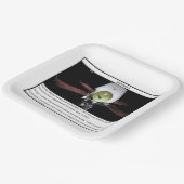 Mars Mariner 9 Papieren Bordje (Gebogen)