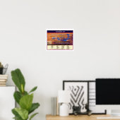 Mars Marineris-kaart Poster (Thuiskantoor)