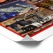 Mars Mijnbouwmachines Poster (Hoek)