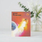 Mars Mission Briefkaart (Staand voorkant)