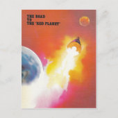 Mars Mission Briefkaart (Voorkant)