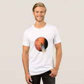 Mars Mission Rocket T-Shirt – Ruimtevaart (Voorkant volledig)