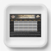 Mar's Moons Papieren Bordje (Voorkant)