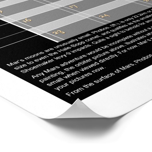 Mar's Moons Poster (Hoek)