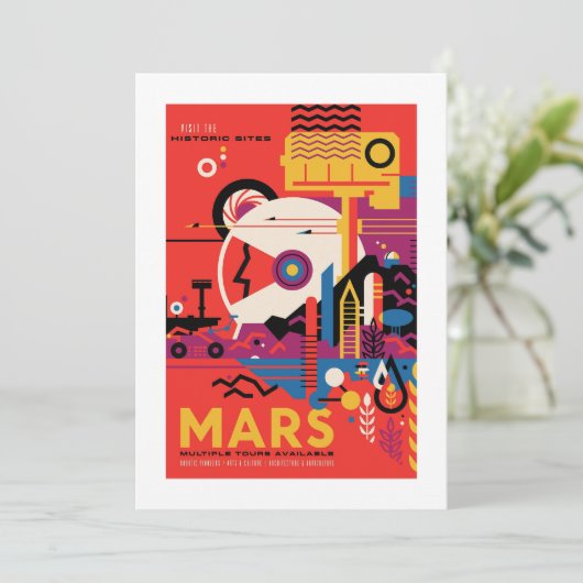 Mars | NASA Visies van de Toekomst (Staand voorkant)