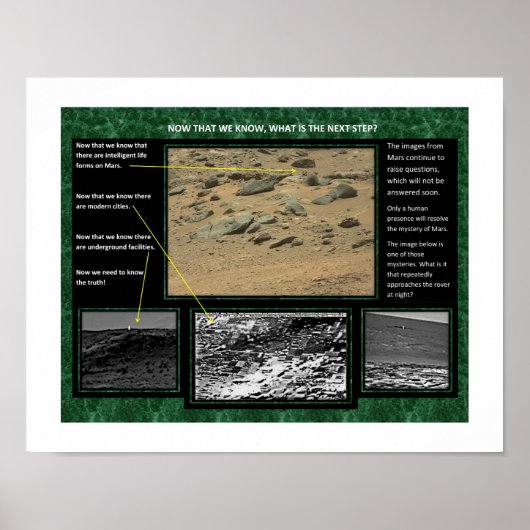 Mars niet gemaskeerd poster (Voorkant)