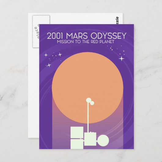 mars odyssey 2001 briefkaart (Voorkant / Achterkant)