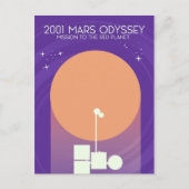 mars odyssey 2001 briefkaart (Voorkant)