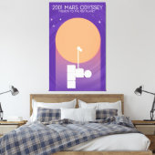 mars odyssey 2001 canvas afdruk (Insitu (Slaapkamer))