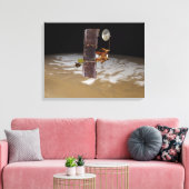 Mars Odyssey ruimtevaartuig Canvas Afdruk (Insitu (Woonkamer))